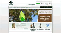 Desktop Screenshot of bioforest.ca